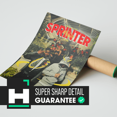 Dave & Central Cee Sprinter Poster - Posters, Prints & Wall Art | HYPE Posters