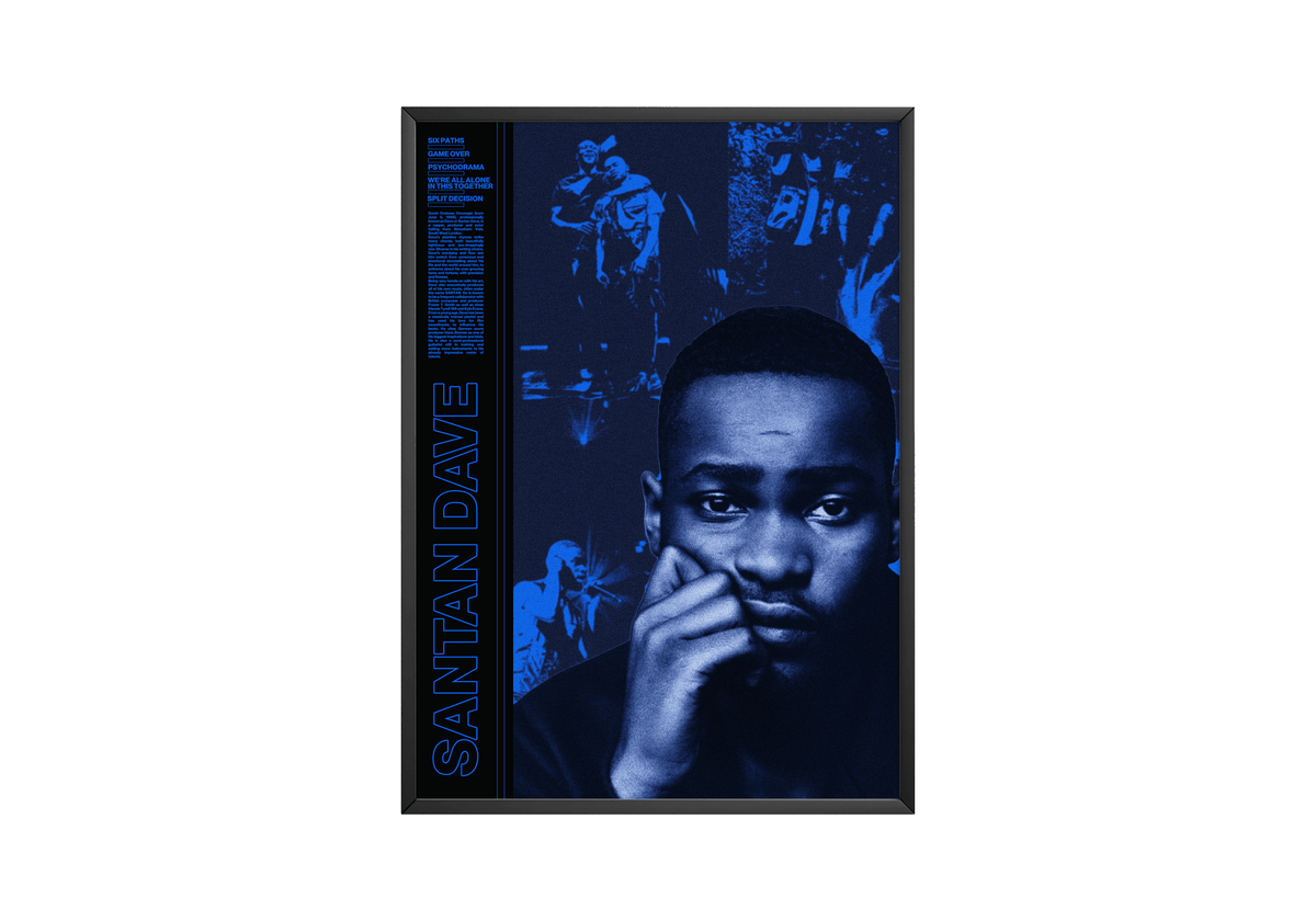 Dave - Santan Poster - Posters, Prints & Wall Art | HYPE Posters