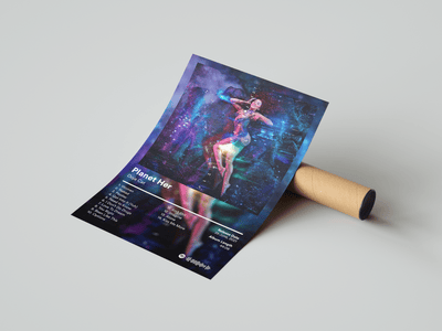 Doja Cat 'Planet Her' Album Poster - Posters, Prints & Wall Art | HYPE Posters