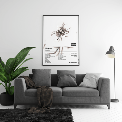 Doja Cat 'Scarlet' Album Poster - Posters, Prints & Wall Art | HYPE Posters
