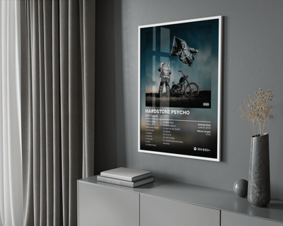 Don Toliver 'Hardstone Psycho' Album Poster - Posters, Prints & Wall Art | HYPE Posters