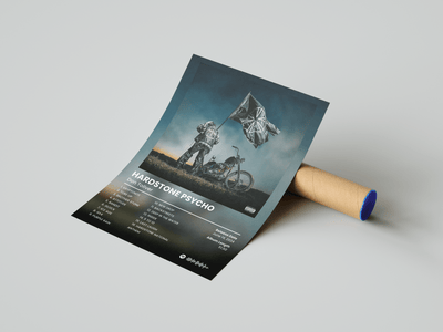 Don Toliver 'Hardstone Psycho' Album Poster - Posters, Prints & Wall Art | HYPE Posters