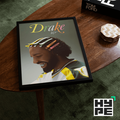 Drake Art Poster - Posters, Prints & Wall Art | HYPE Posters