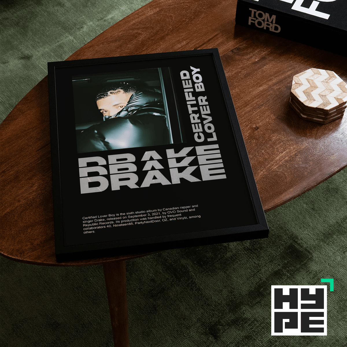 Drake CLB Poster - Posters, Prints & Wall Art | HYPE Posters