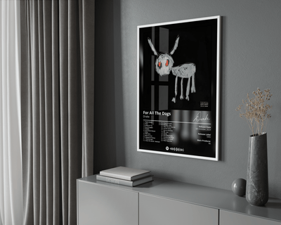 Drake - "For All The Dogs" Album Poster - Posters, Prints & Wall Art | HYPE Posters
