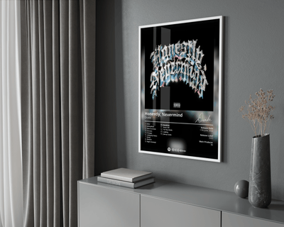 Drake 'Honestly, Nevermind' Album Poster - Posters, Prints & Wall Art | HYPE Posters