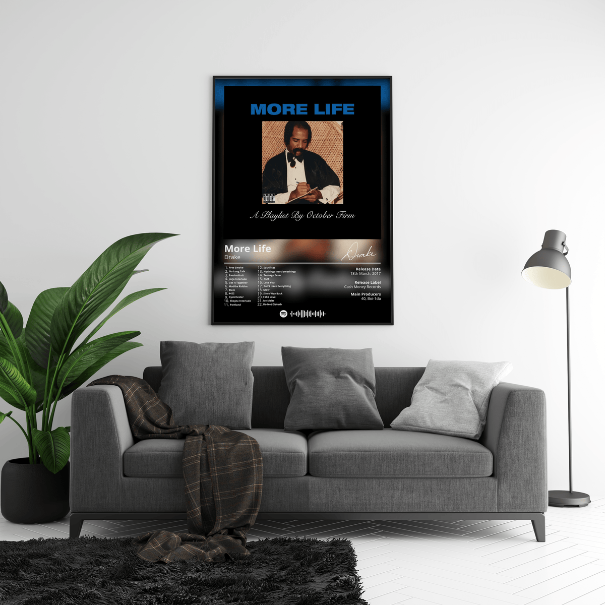 Drake 'More Life' Album Poster - Posters, Prints & Wall Art | HYPE Posters