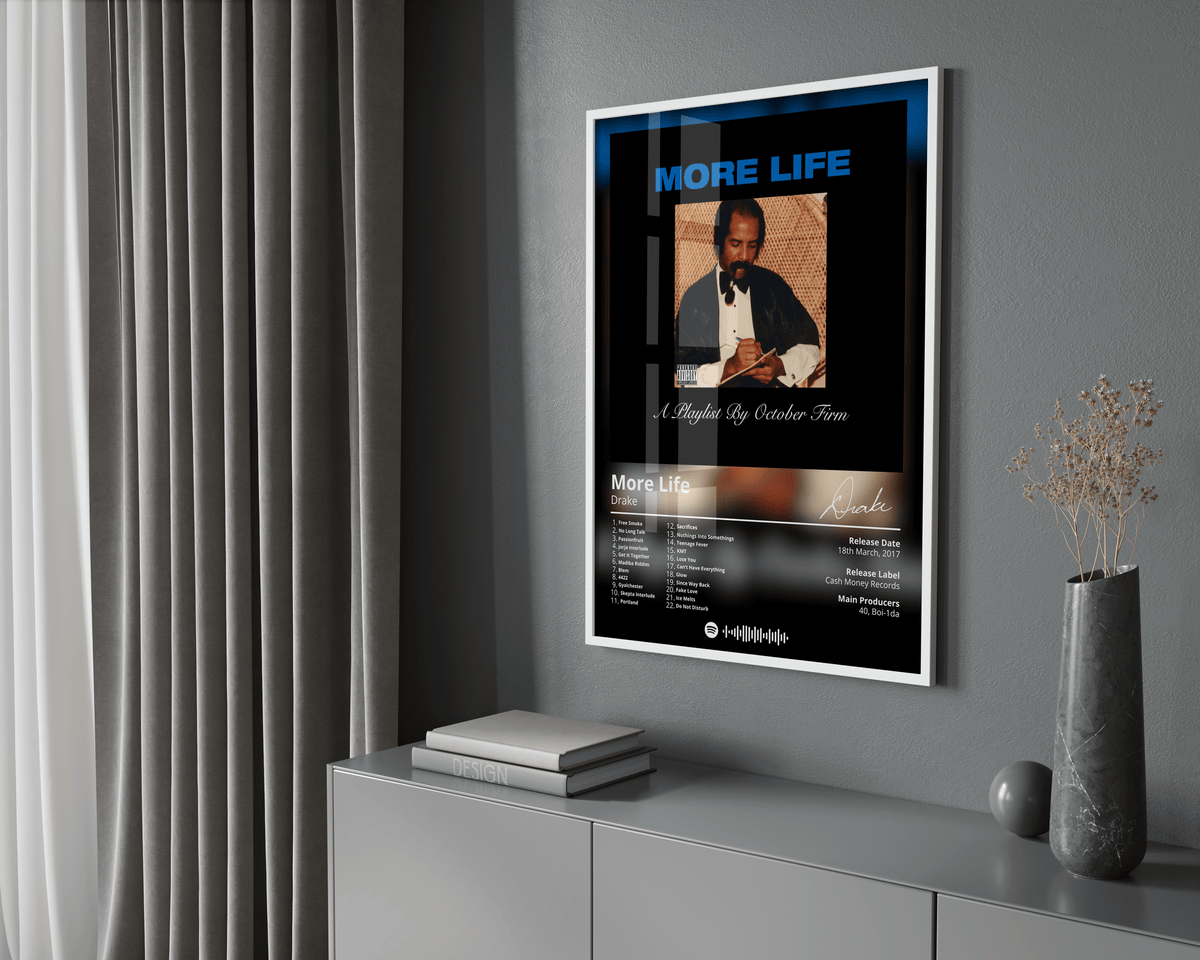 Drake 'More Life' Album Poster - Posters, Prints & Wall Art | HYPE Posters