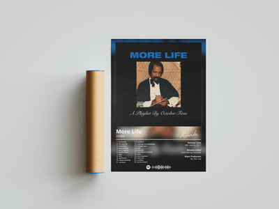 Drake 'More Life' Album Poster - Posters, Prints & Wall Art | HYPE Posters