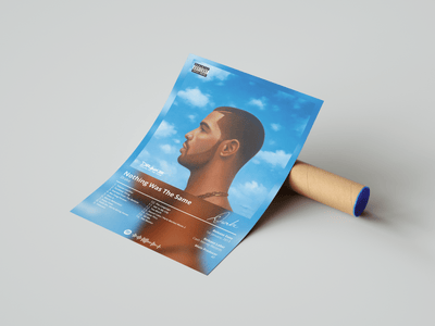 Drake 'Nothing Was The Same' Album Poster - Posters, Prints & Wall Art | HYPE Posters