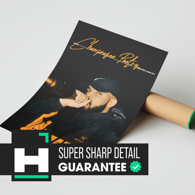 Drake Poetry CLB Poster - Posters, Prints & Wall Art | HYPE Posters