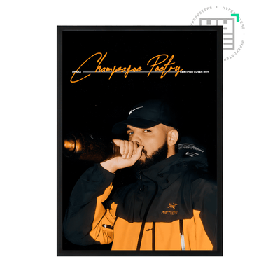 Drake Poetry CLB Poster - Posters, Prints & Wall Art | HYPE Posters