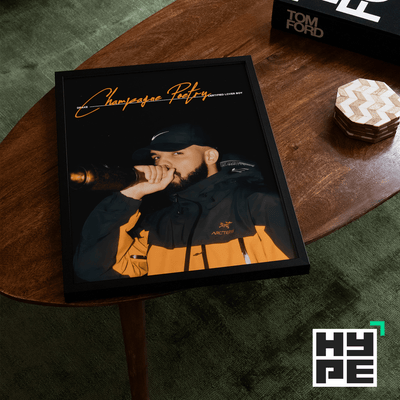 Drake Poetry CLB Poster - Posters, Prints & Wall Art | HYPE Posters