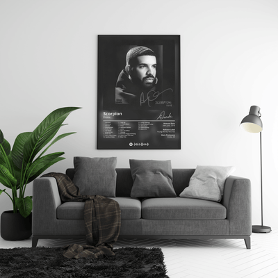 Drake 'Scorpion' Album Poster - Posters, Prints & Wall Art | HYPE Posters