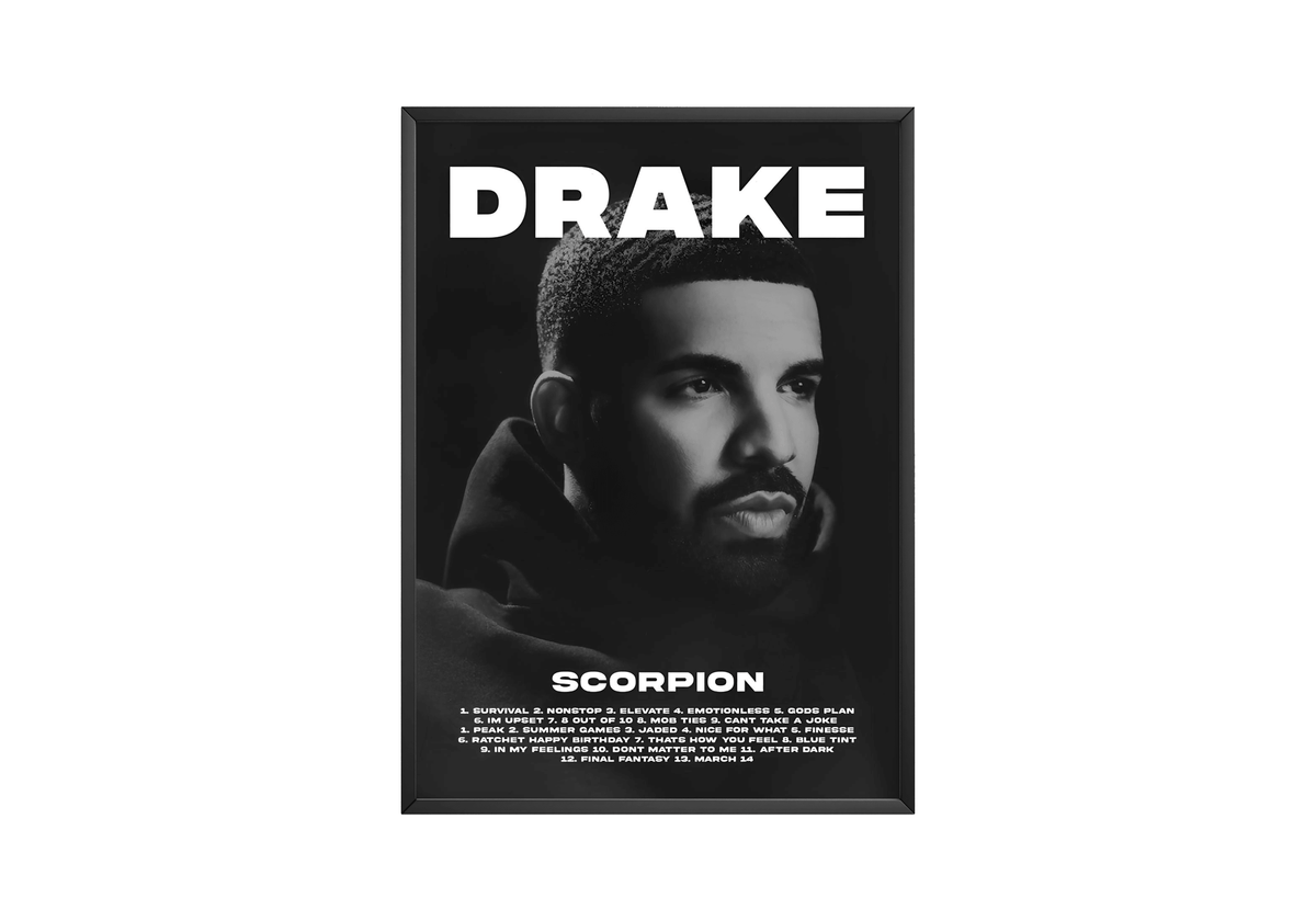 Drake 'Scorpion' Poster - Posters, Prints & Wall Art | HYPE Posters