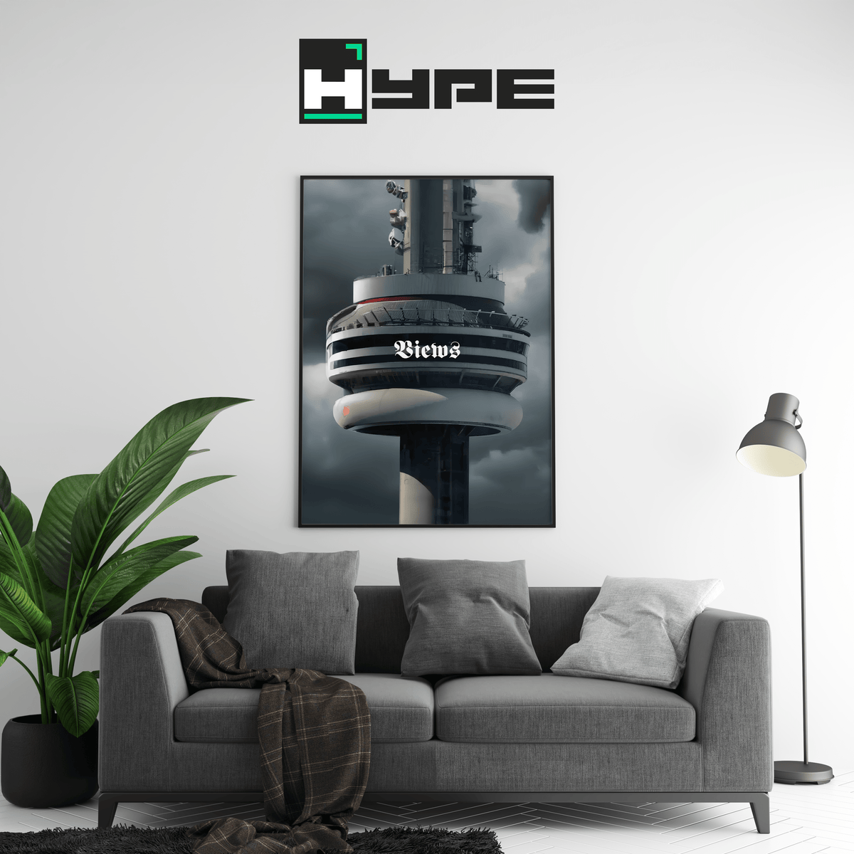 Drake Views Poster - Posters, Prints & Wall Art | HYPE Posters