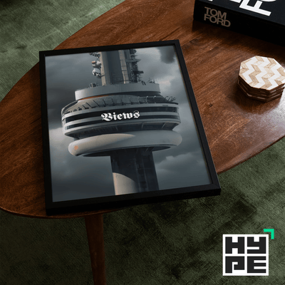 Drake Views Poster - Posters, Prints & Wall Art | HYPE Posters