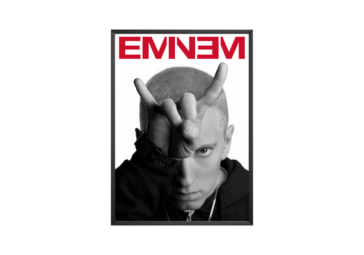 Eminem - Red Devil Poster - Posters, Prints & Wall Art | HYPE Posters