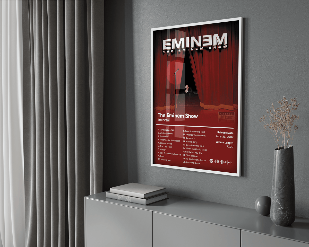 Eminem 'The Eminem Show' Album Poster - Posters, Prints & Wall Art | HYPE Posters