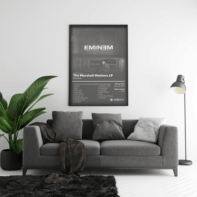 Eminem 'The Marshall Mathers LP' Album Poster - Posters, Prints & Wall Art | HYPE Posters