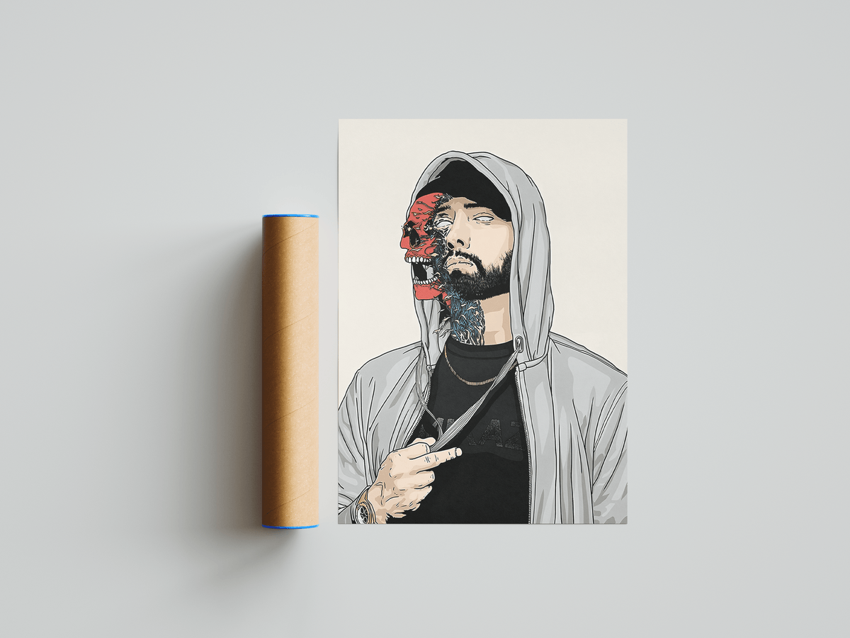 Eminem X Kamikaze Poster - Posters, Prints & Wall Art | HYPE Posters