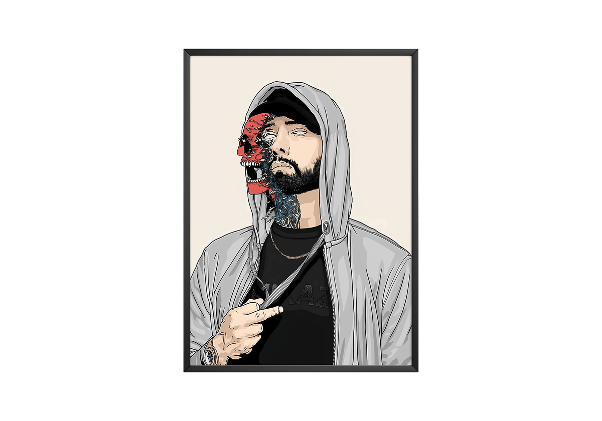 Eminem X Kamikaze Poster - Posters, Prints & Wall Art | HYPE Posters