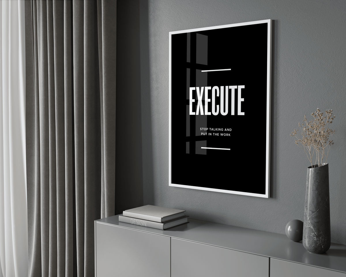Execute Poster - Posters, Prints & Wall Art | HYPE Posters