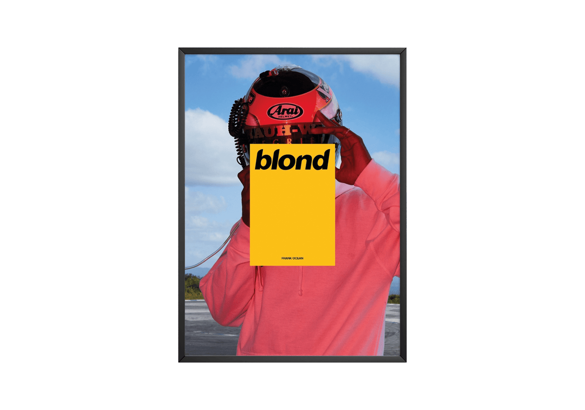 Frank Ocean 'Blond' Aesthetic Poster - Posters, Prints & Wall Art | HYPE Posters