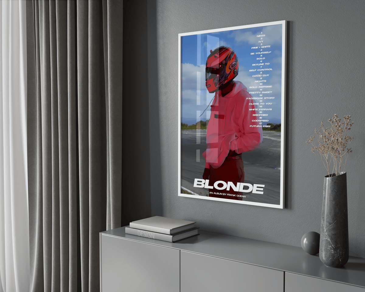 Frank Ocean 'Blonde' Aesthetic Poster - Posters, Prints & Wall Art | HYPE Posters