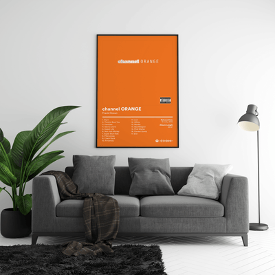 Frank Ocean 'Channel ORANGE' Album Poster - Posters, Prints & Wall Art | HYPE Posters