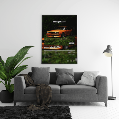 Frank Ocean 'nostalgia, ULTRA' Album Poster - Posters, Prints & Wall Art | HYPE Posters