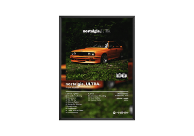 Frank Ocean 'nostalgia, ULTRA' Album Poster - Posters, Prints & Wall Art | HYPE Posters