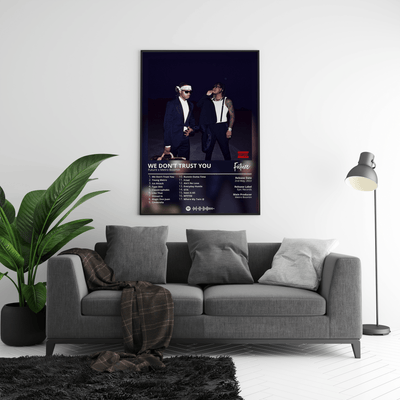 Future x Metro Boomin 'We Don't Trust You' Album Poster - Posters, Prints & Wall Art | HYPE Posters