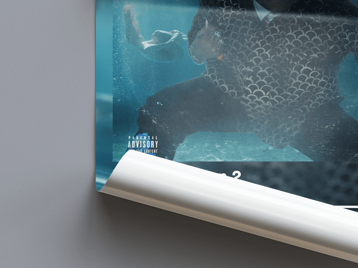 Gunna 'Drip or Drown 2' Album Poster - Posters, Prints & Wall Art | HYPE Posters