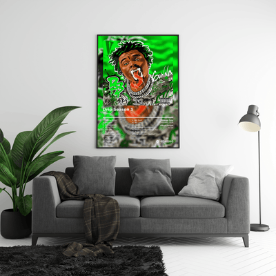 Gunna 'Drip Season 3' Album Poster - Posters, Prints & Wall Art | HYPE Posters