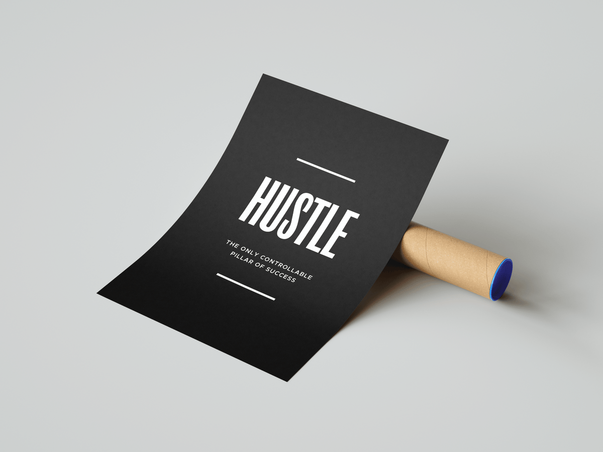 Hustle Poster - Posters, Prints & Wall Art | HYPE Posters