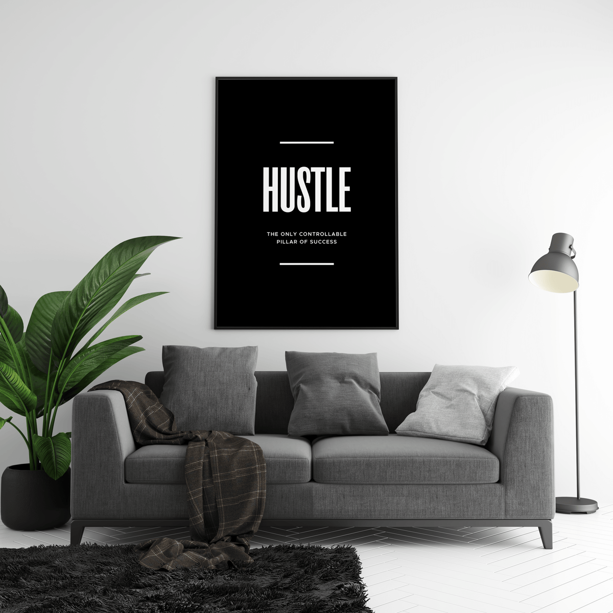 Hustle Poster - Posters, Prints & Wall Art | HYPE Posters