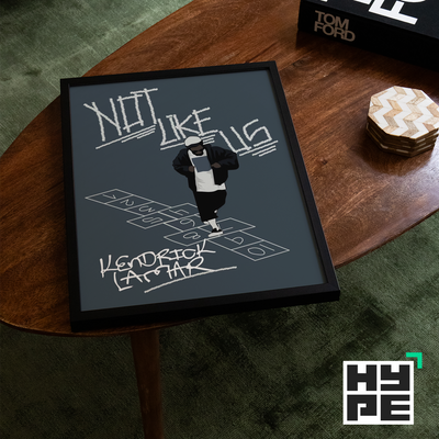 Kendrick Lamar Not Like Us Poster