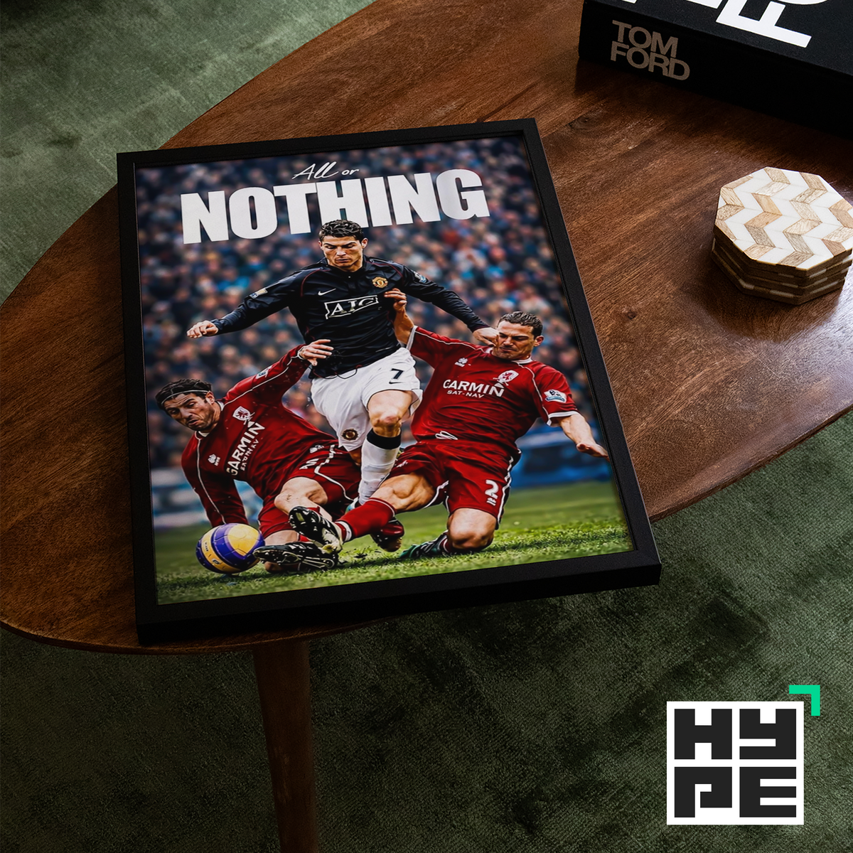 Cristiano Ronaldo ‘All Or Nothing’ Poster