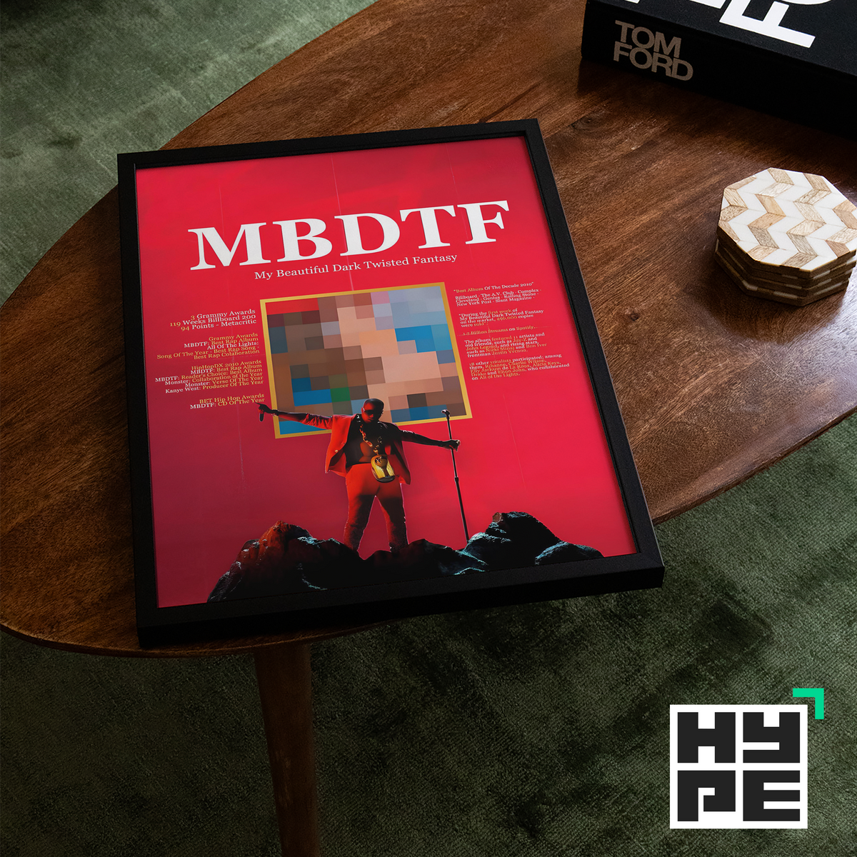 Kanye West MBDTF Poster