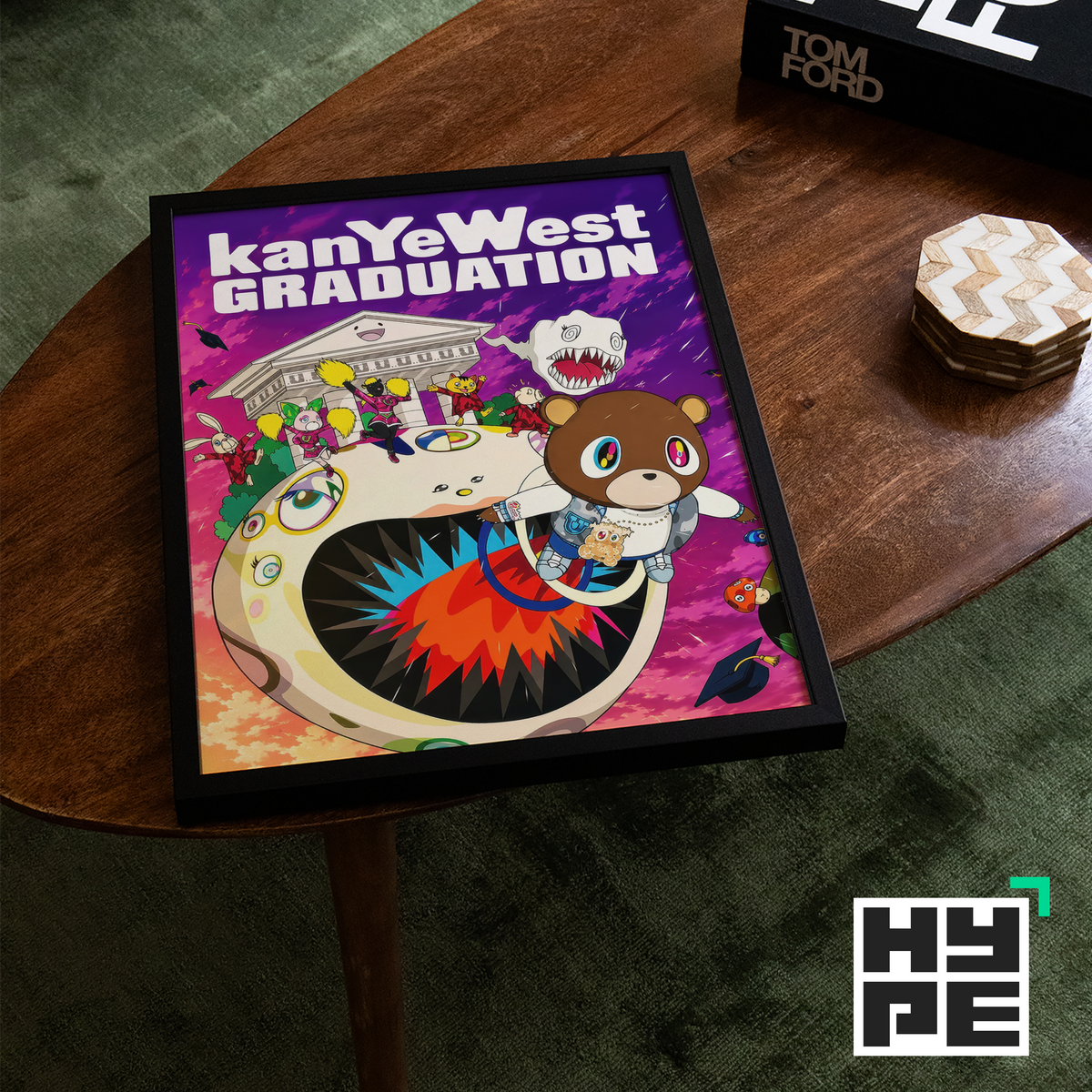 Kanye West Graduation Poster