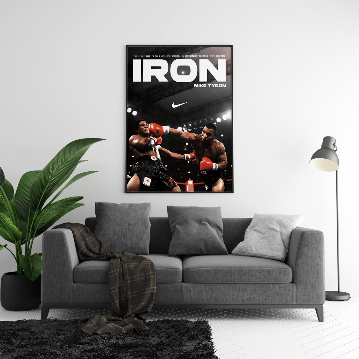 Iron Mike Tyson Poster - Posters, Prints & Wall Art | HYPE Posters