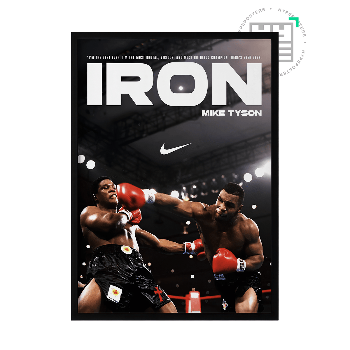 Iron Mike Tyson Poster - Posters, Prints & Wall Art | HYPE Posters