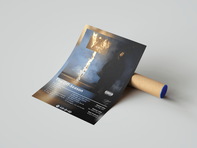 J Cole 'The Off-Season' Album Poster - Posters, Prints & Wall Art | HYPE Posters
