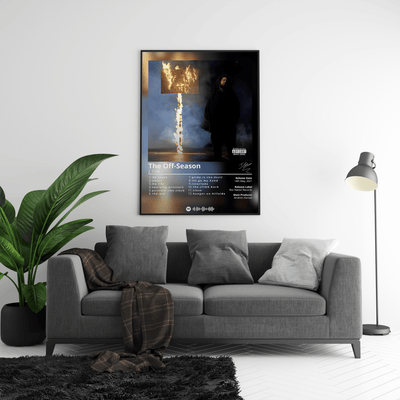 J Cole 'The Off-Season' Album Poster - Posters, Prints & Wall Art | HYPE Posters