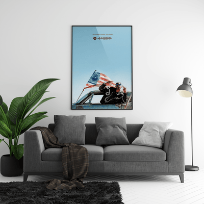 Joey Bada$$ 'All Amerikkkan' Spotify Poster - Posters, Prints & Wall Art | HYPE Posters