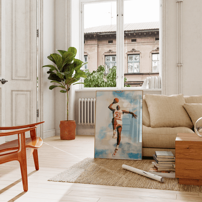 Jordan Bulls Fly Poster - Posters, Prints & Wall Art | HYPE Posters