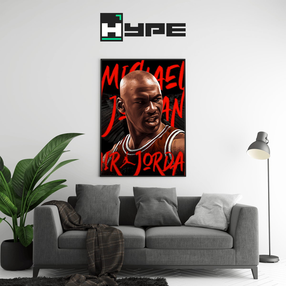 Jordan, Lebron, Kobe Basketball Poster Set - Posters, Prints & Wall Art | HYPE Posters