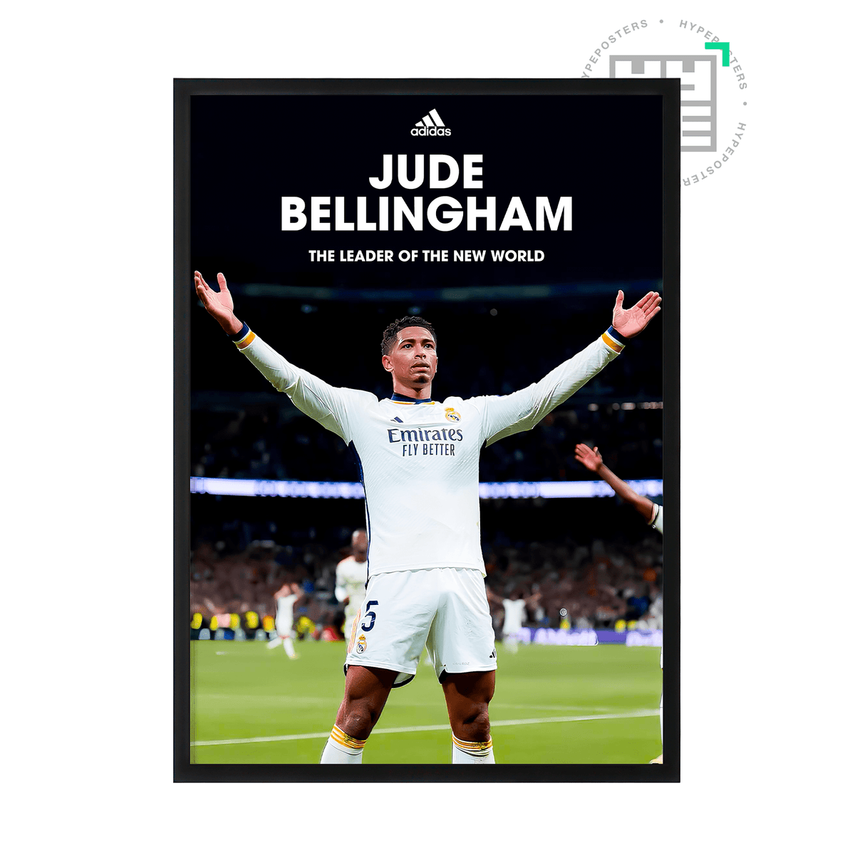 Jude Bellingham 'Leader' Poster - Posters, Prints & Wall Art | HYPE Posters