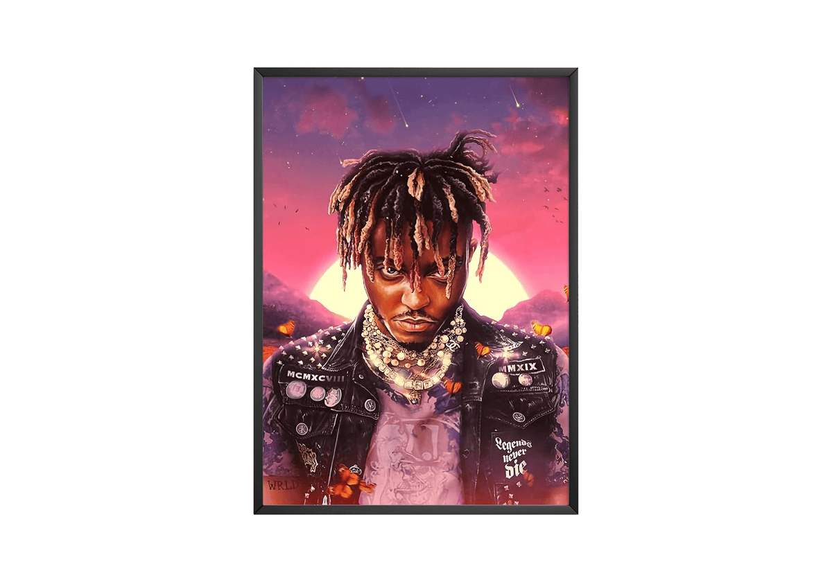 Juice WRLD 'Legends Never Die' Poster - Posters, Prints & Wall Art | HYPE Posters